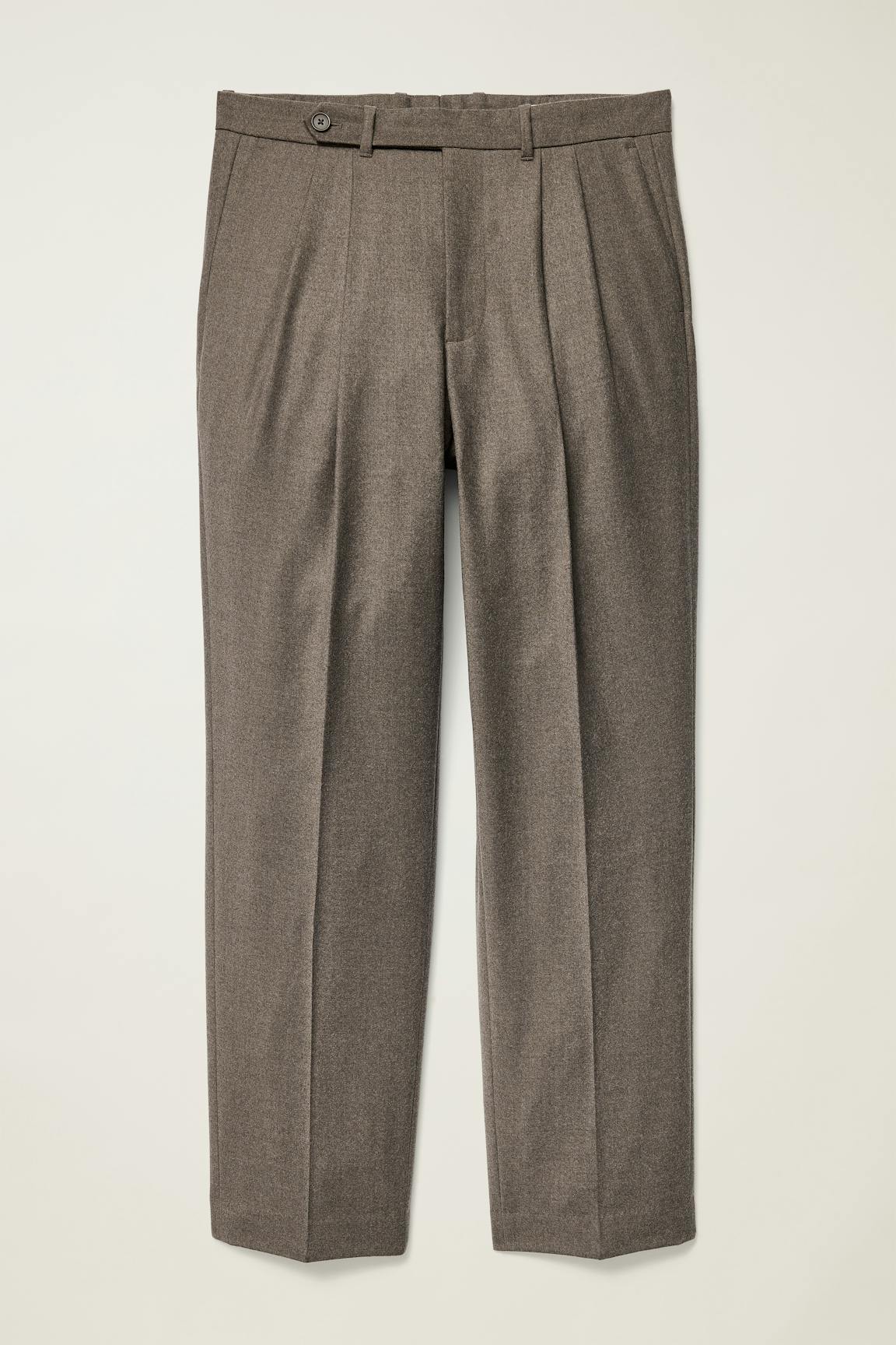 Bonobos Italian Pleated Wool Trouser