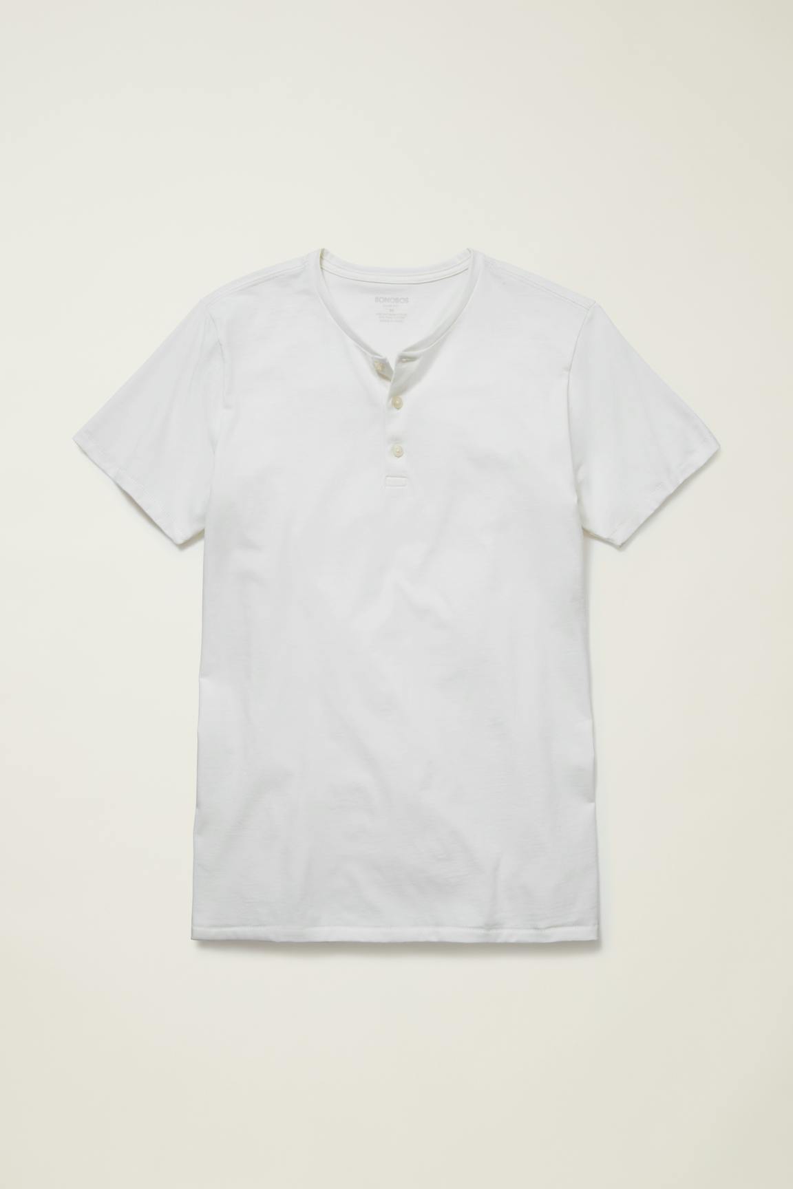 Bonobos Pima Performance Short Sleeve Henley