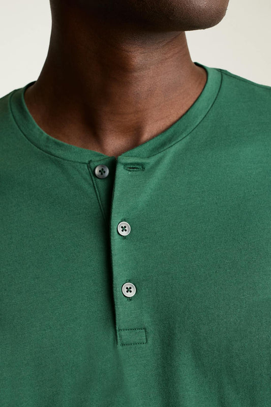 Bonobos Pima Performance Short Sleeve Henley