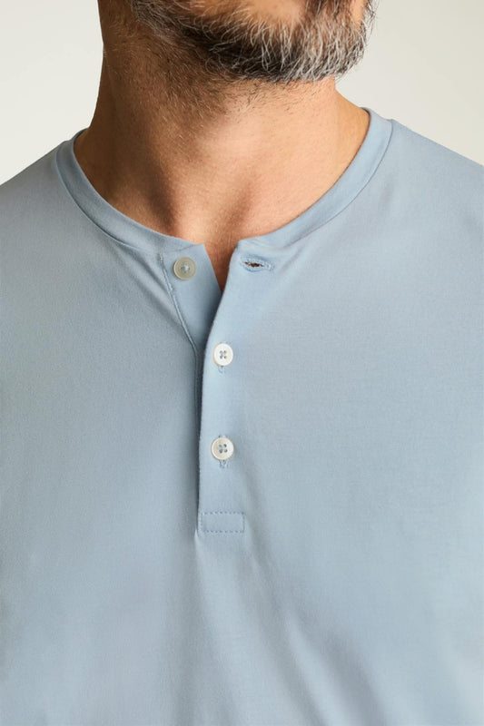 Bonobos Pima Performance Short Sleeve Henley
