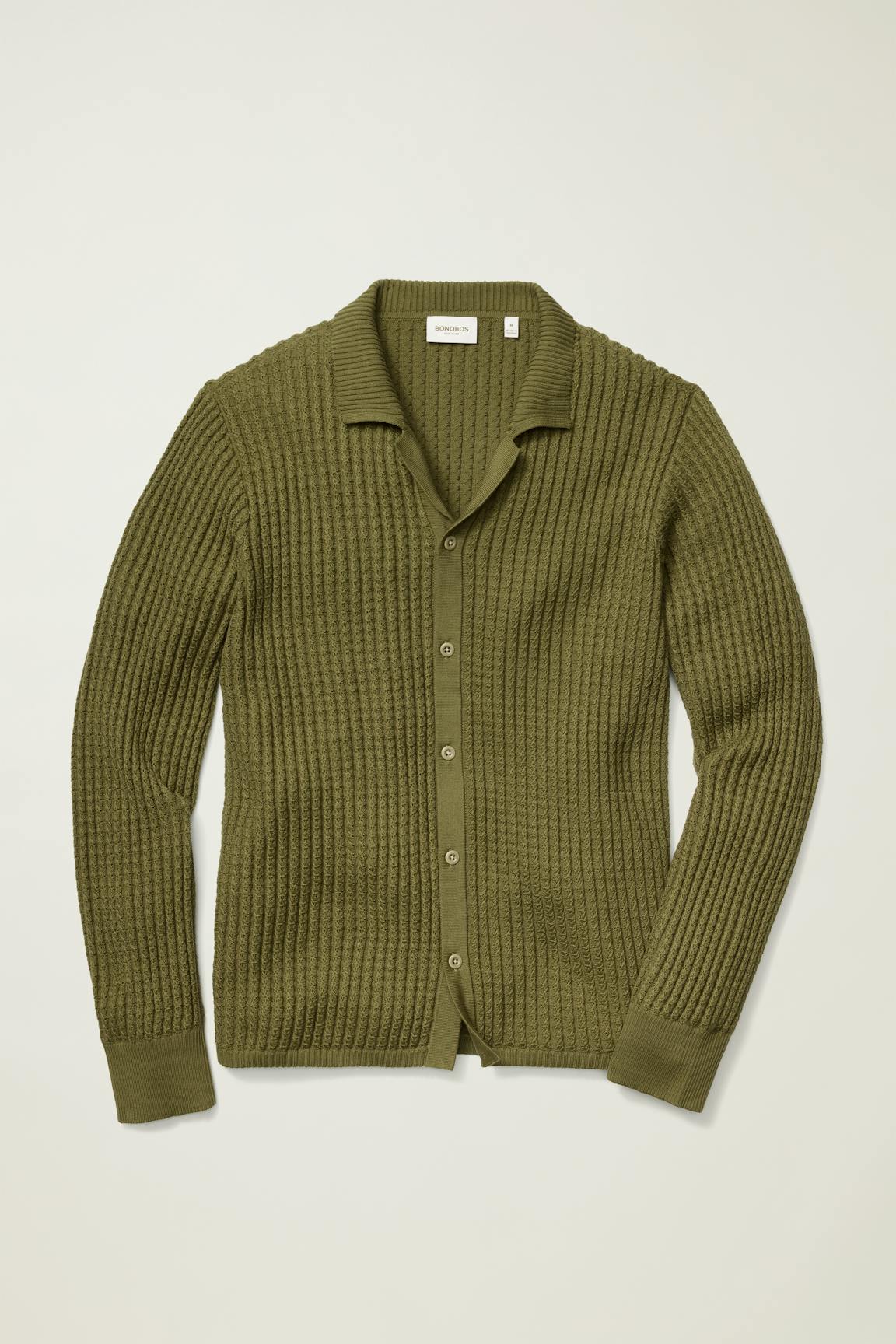 Bonobos Hudson Long Sleeve Sweater Polo