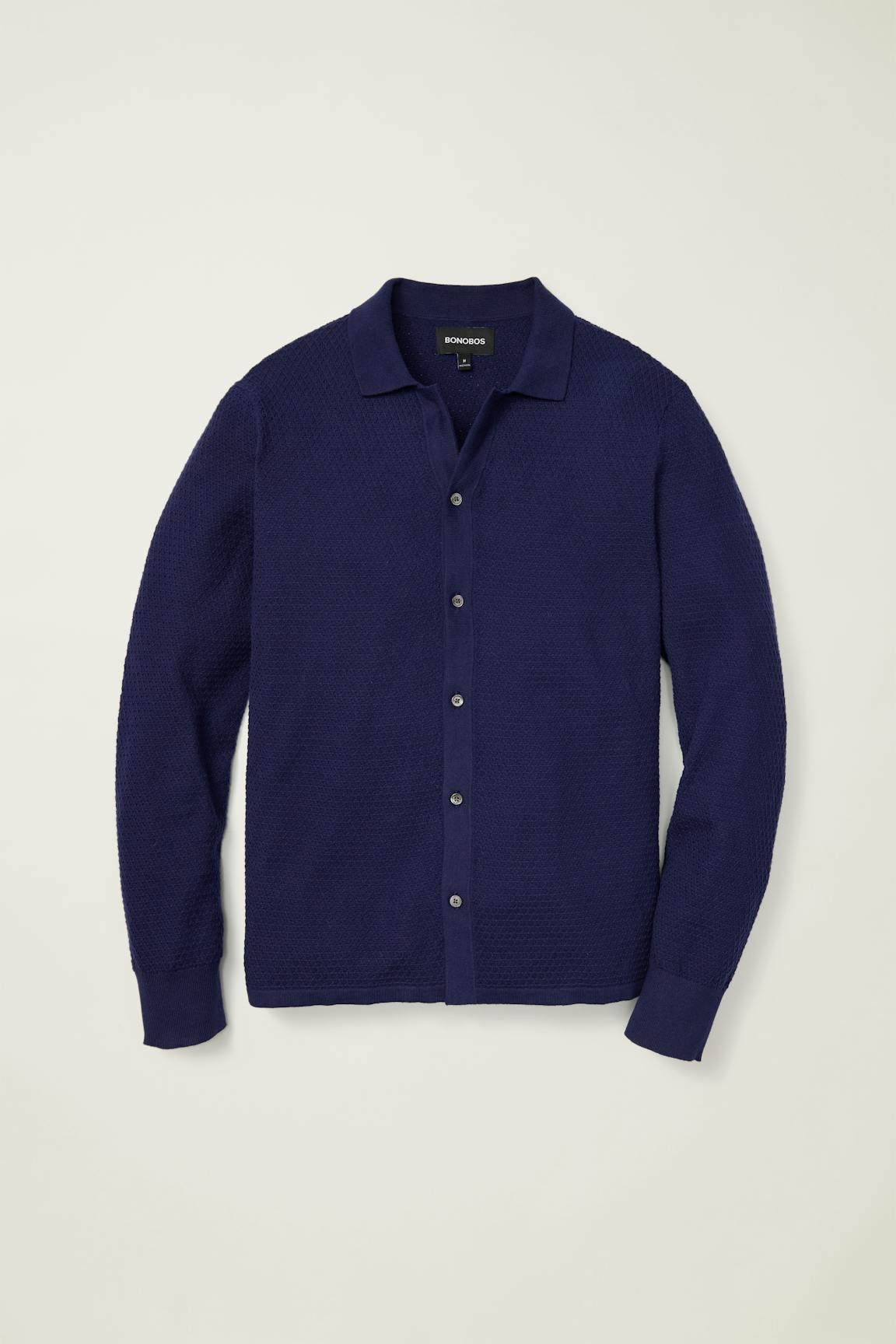 Bonobos Hudson Long Sleeve Sweater Polo