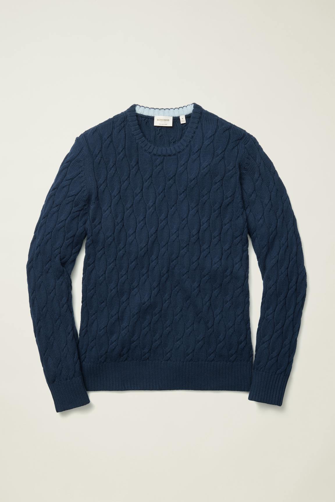 Bonobos Italian Cotton Cable Sweater