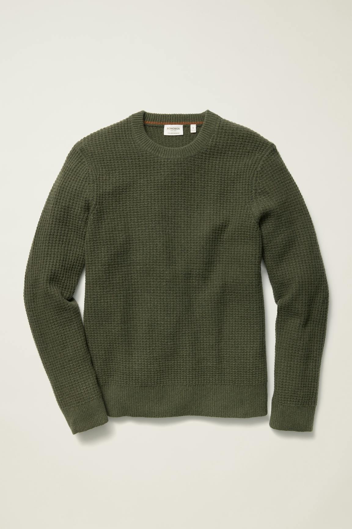Bonobos Italian Cashmere Crew Neck Sweater