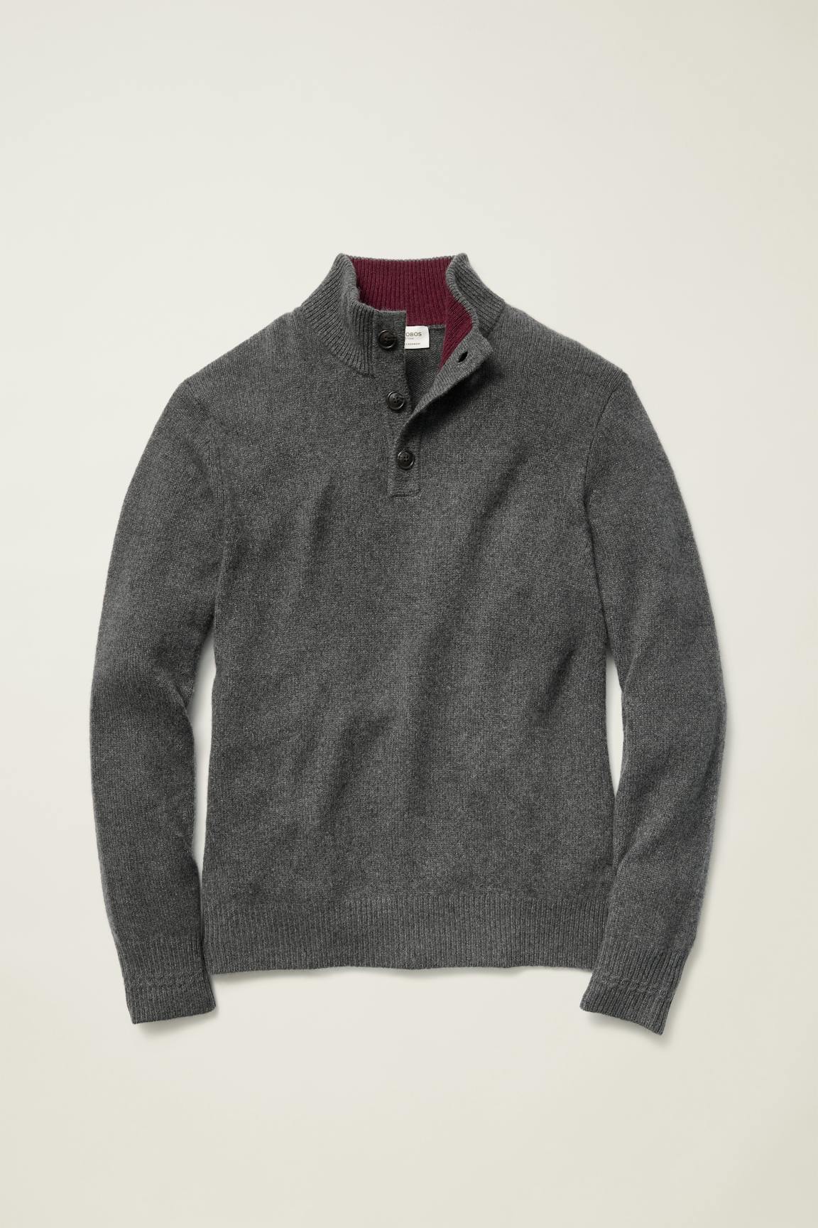 Bonobos Italian Cashmere Mock Neck Sweater