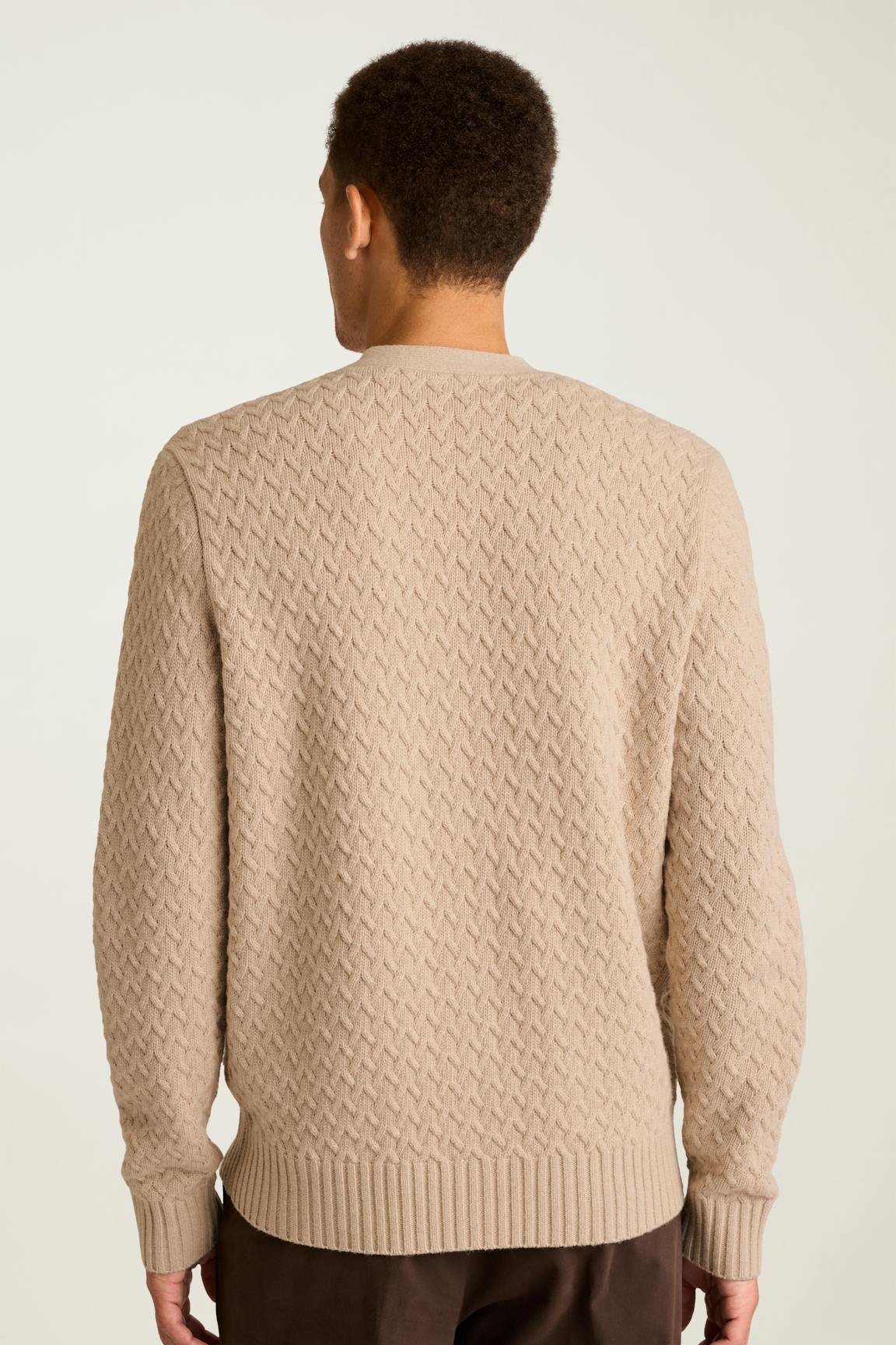 Bonobos Merino Blend Cable Cardigan