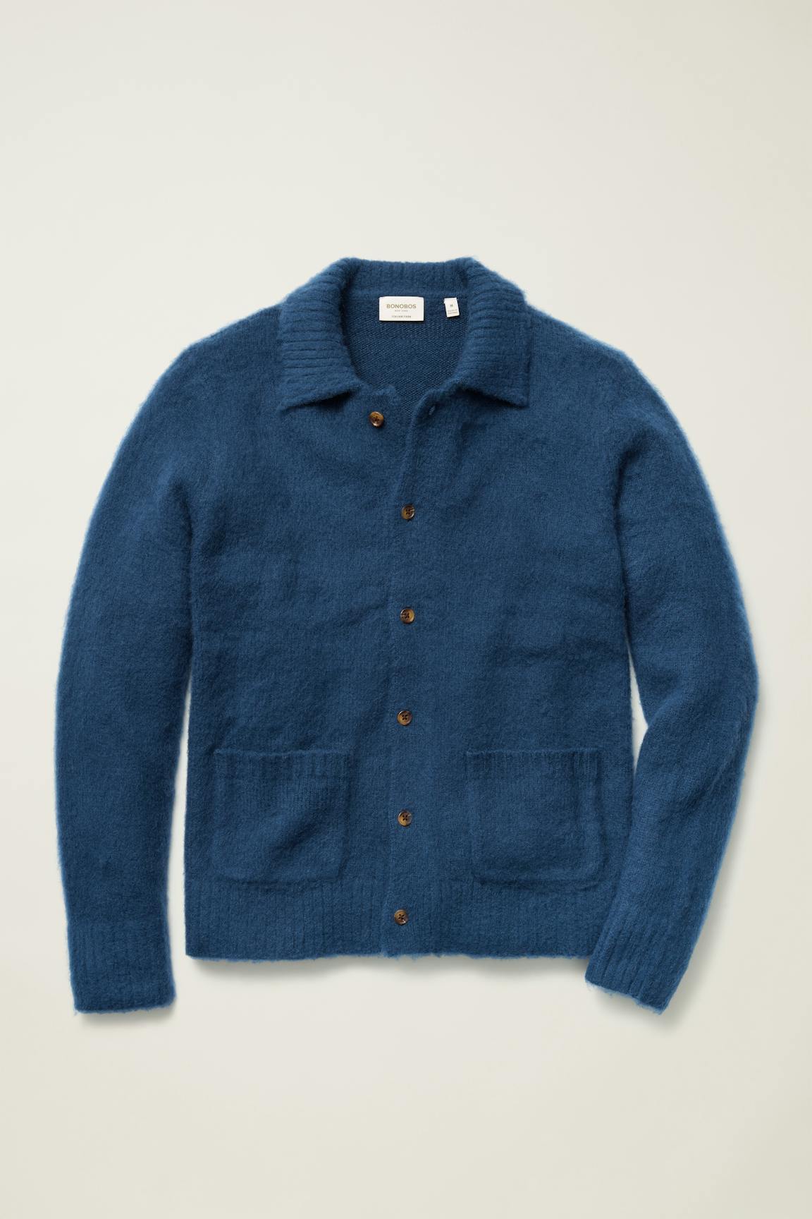 Bonobos Brushed Wool Cardigan