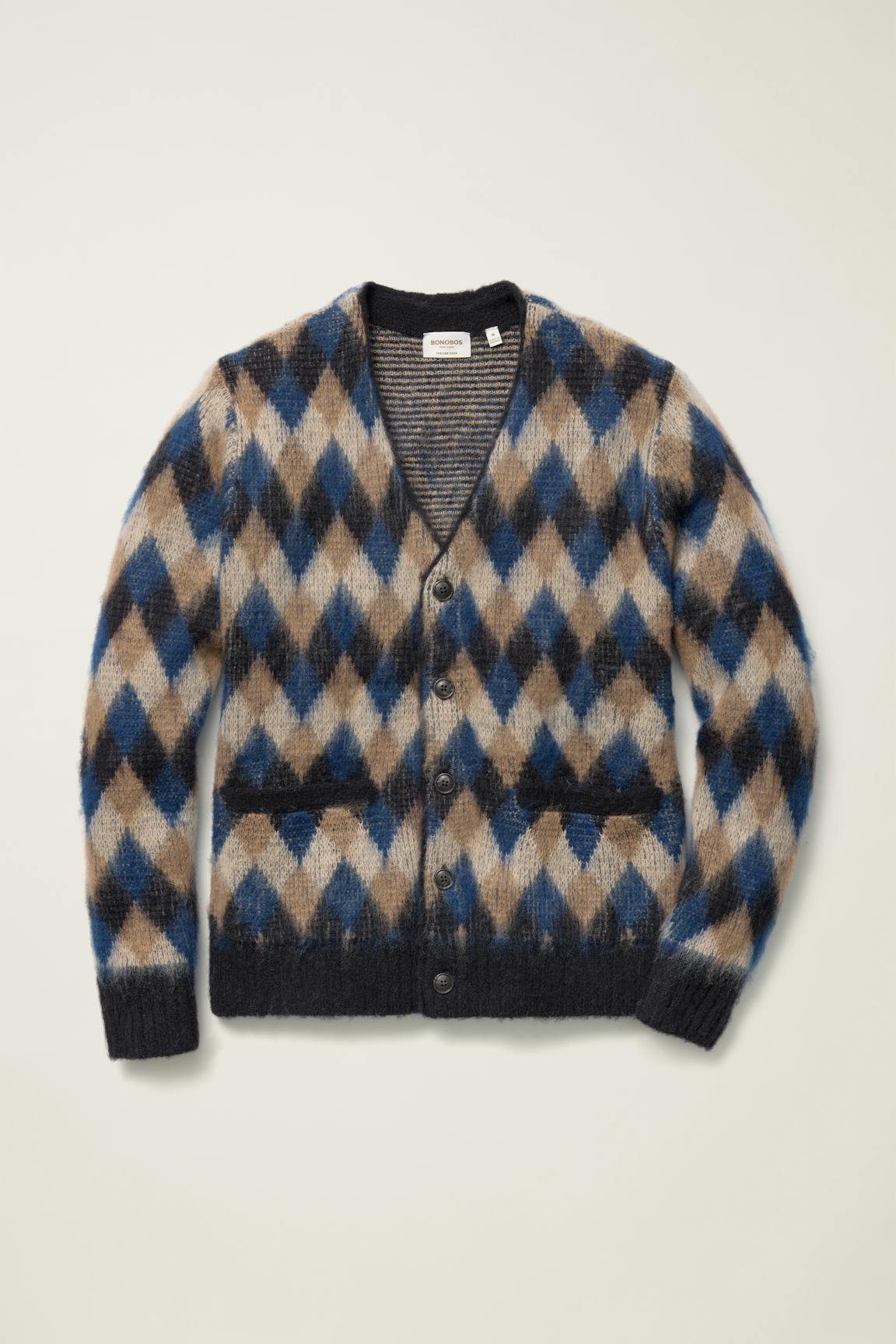 Bonobos Italian Brushed Wool Cardigan