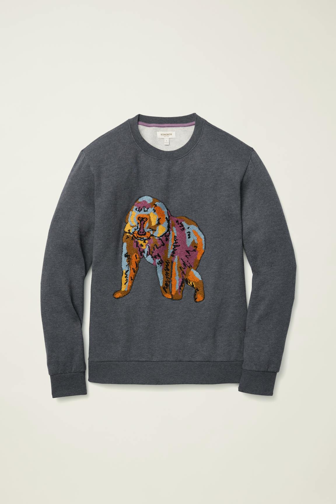 Bonobos Critter Supersoft Fleece Crew