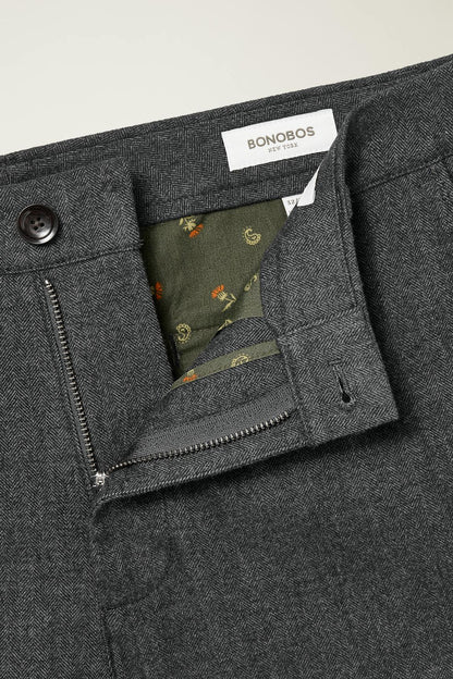 Bonobos Brushed Herringbone Chino