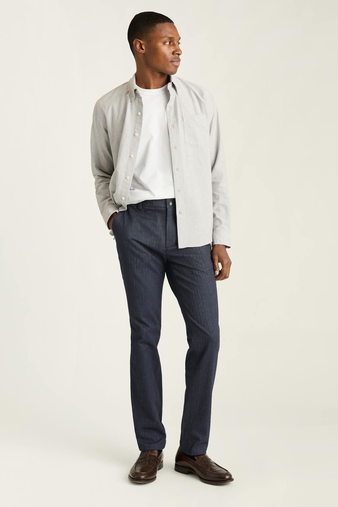Bonobos Brushed Herringbone Chino