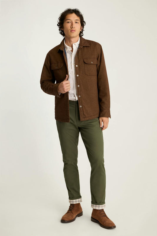 Bonobos Fireside Flannel Lined Chinos