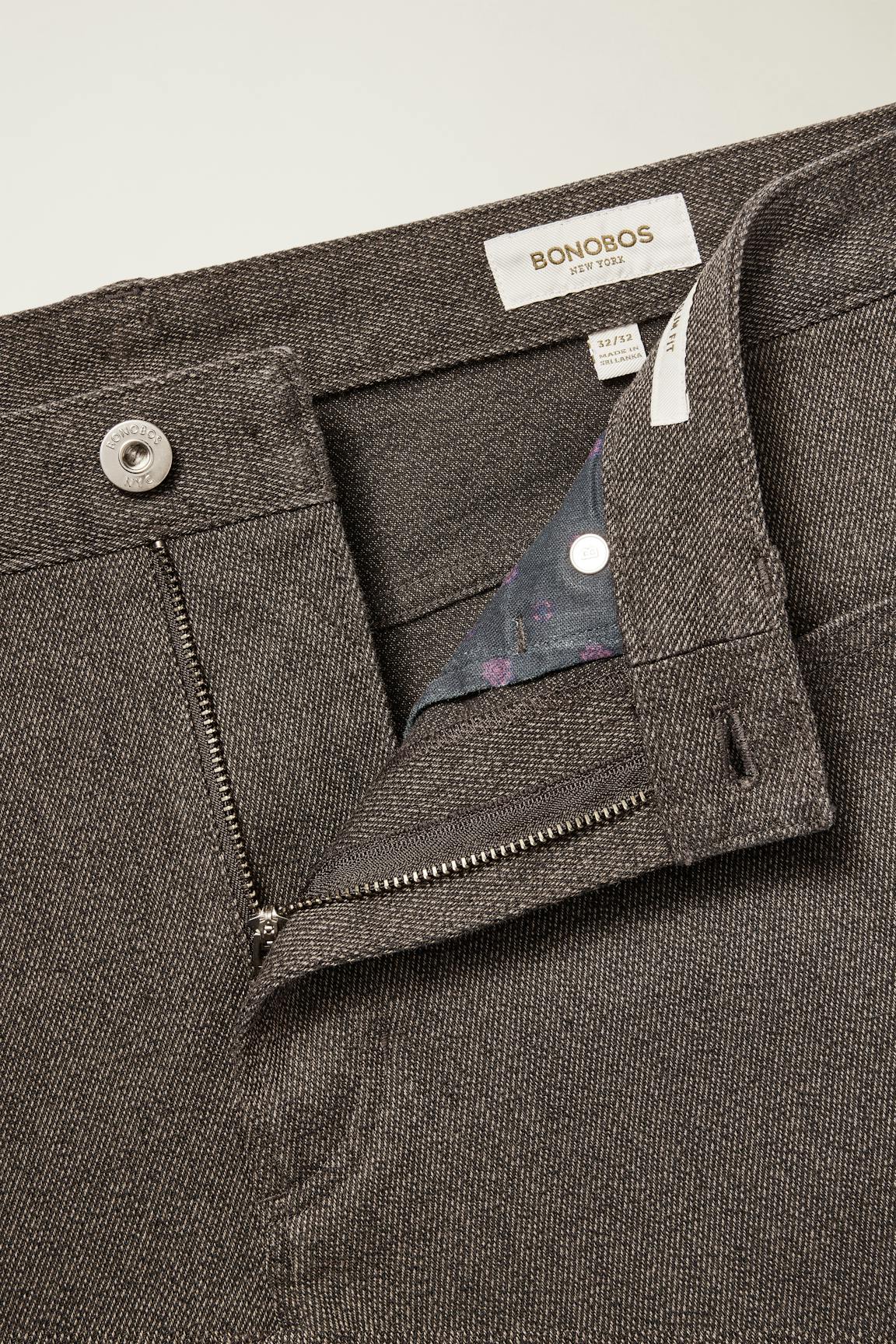 Bonobos Ridgewood Textured 5-Pocket Pant