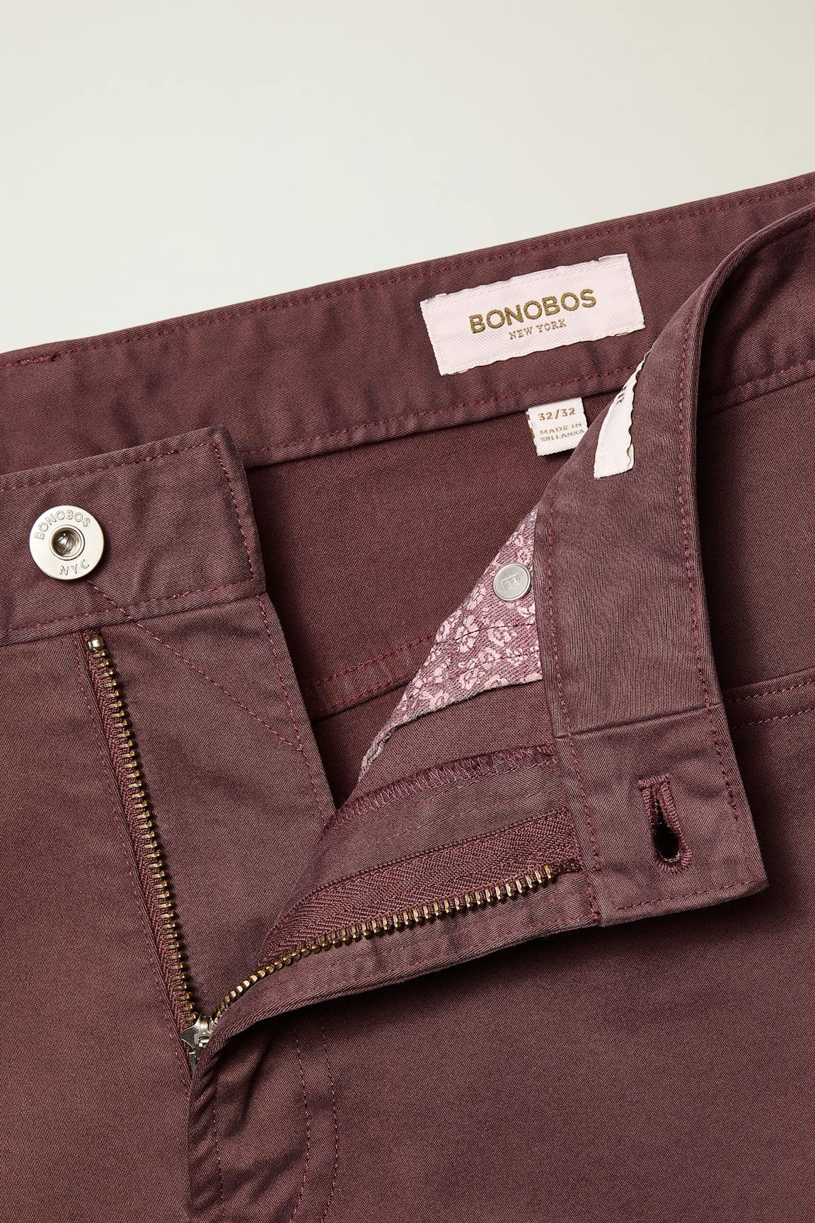 Bonobos Italian Brushed 5-Pocket Pants
