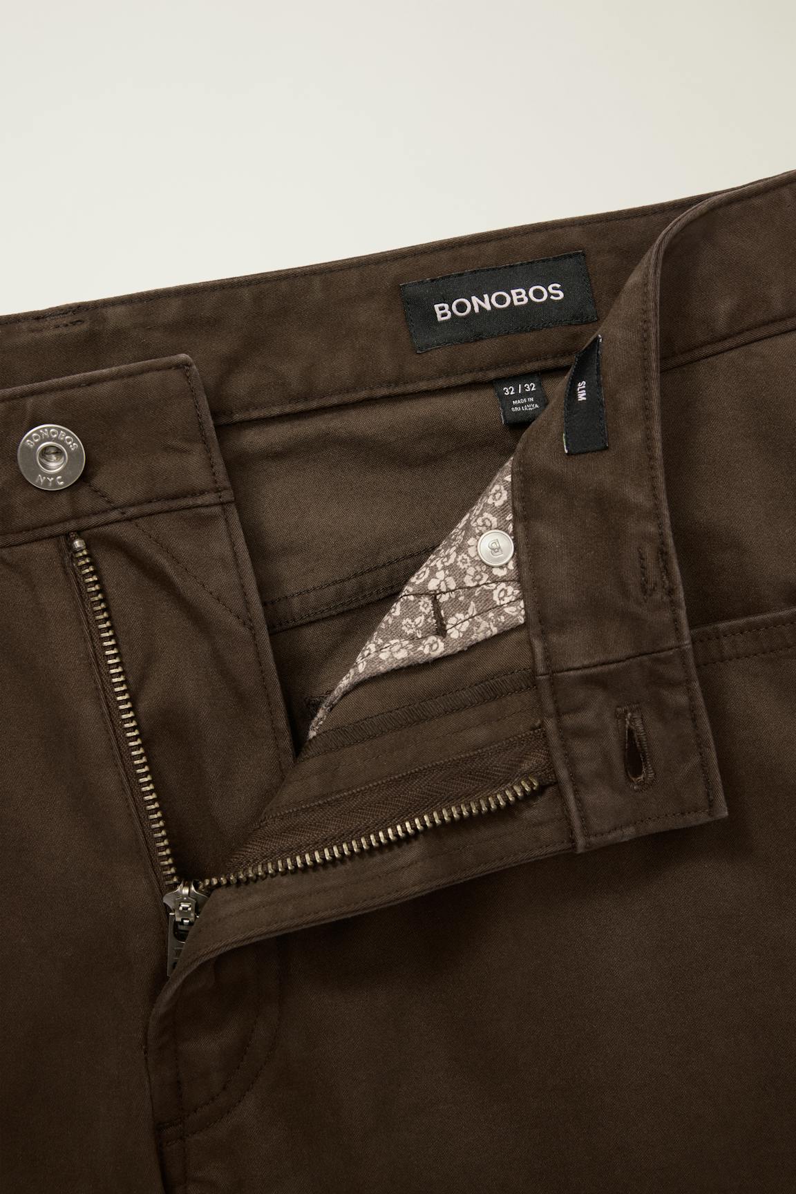 Bonobos Italian Brushed 5-Pocket Pants