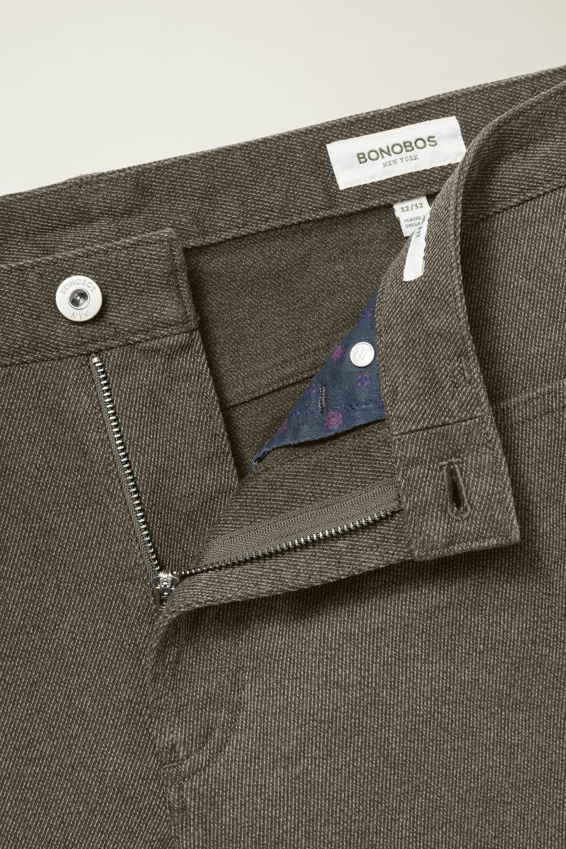 Bonobos Ridgewood Textured 5-Pocket Pant
