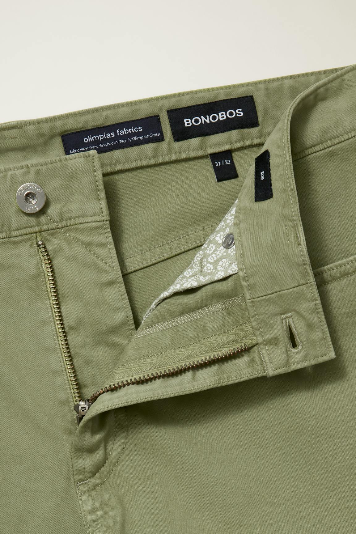 Bonobos Italian Brushed 5-Pocket Pants