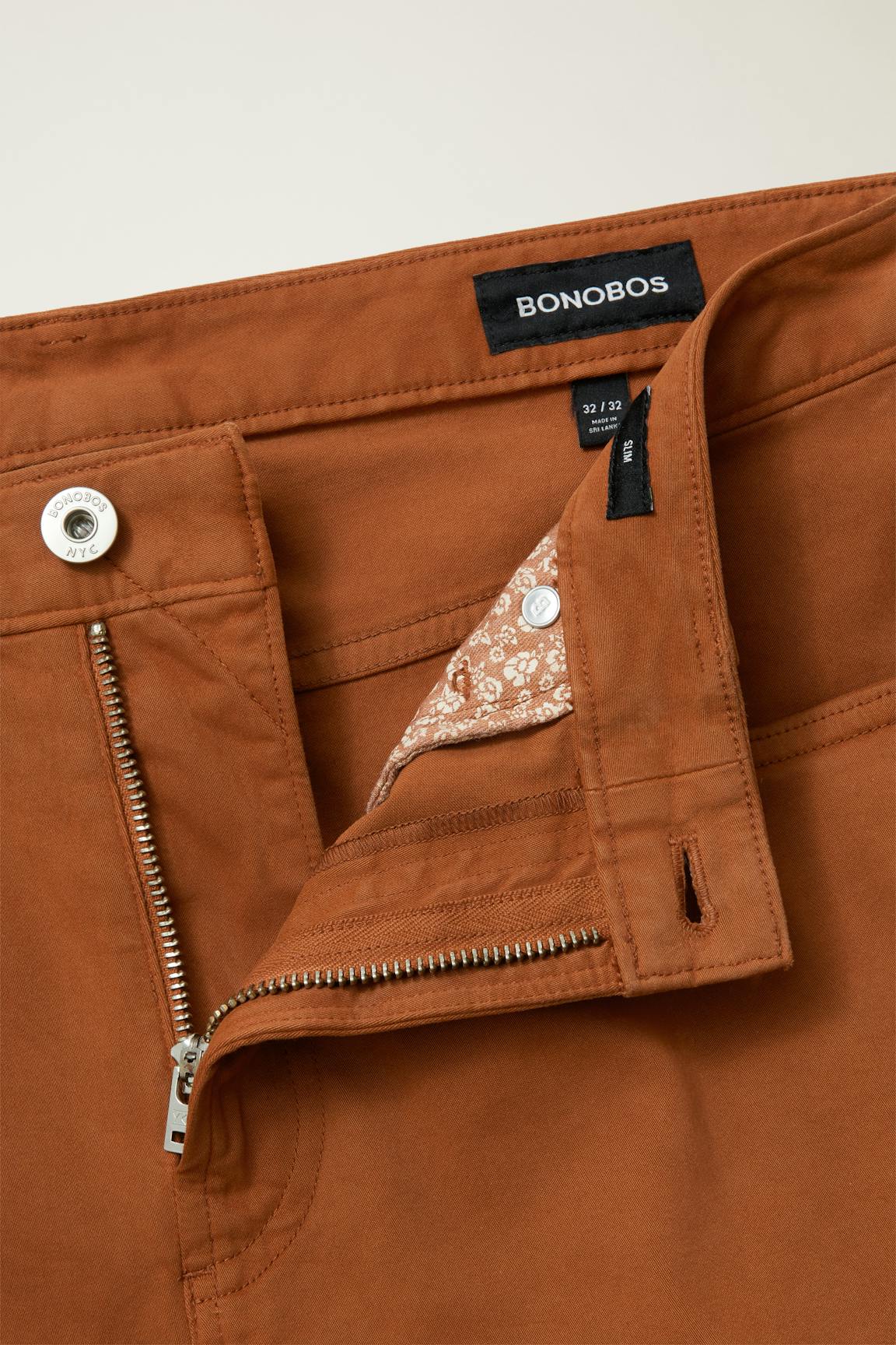 Bonobos Italian Brushed 5-Pocket Pants