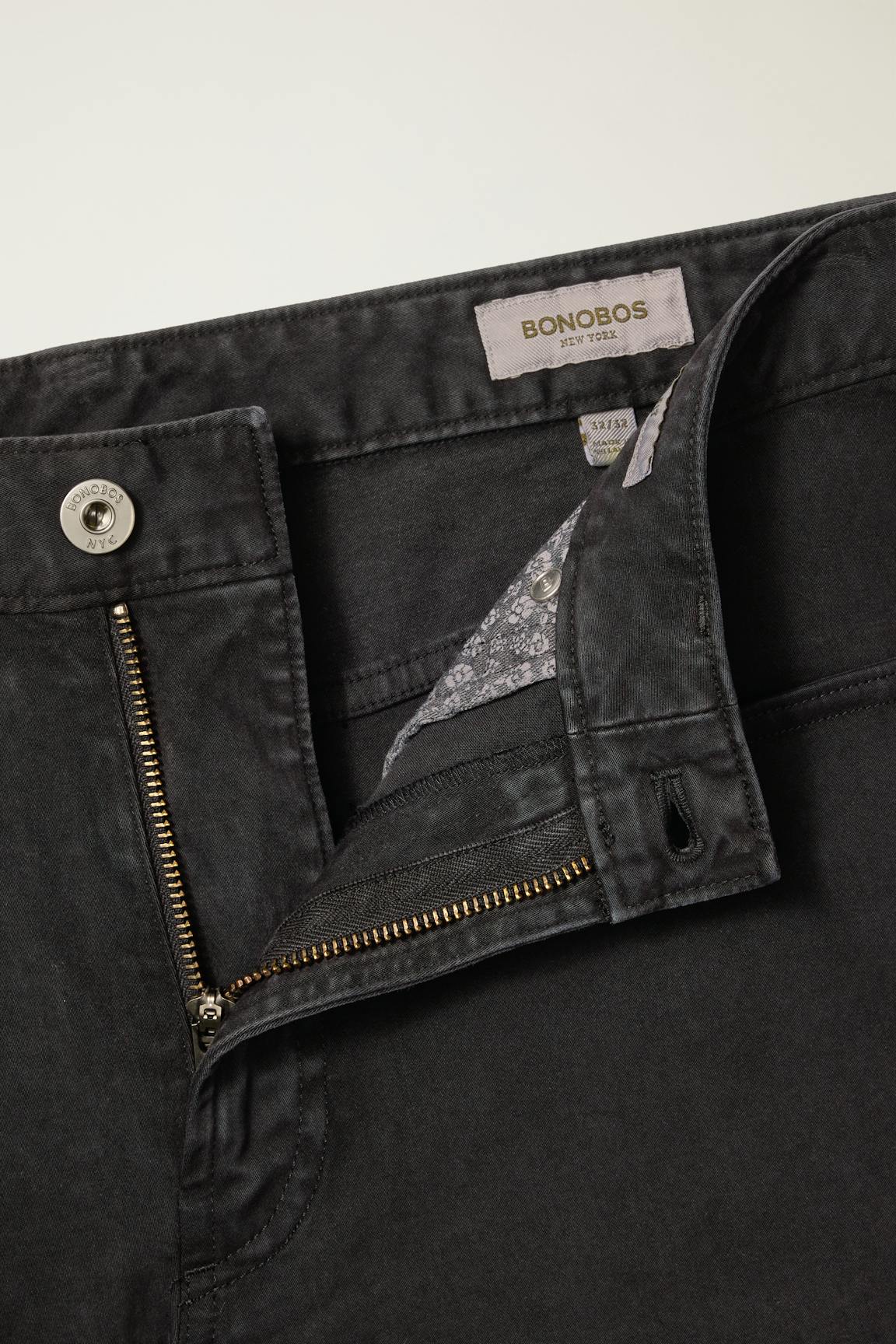 Bonobos Italian Brushed 5-Pocket Pants - Straight Fit
