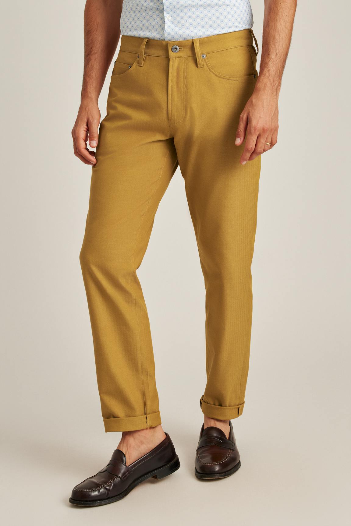 Bonobos Herringbone 5-Pocket Pants