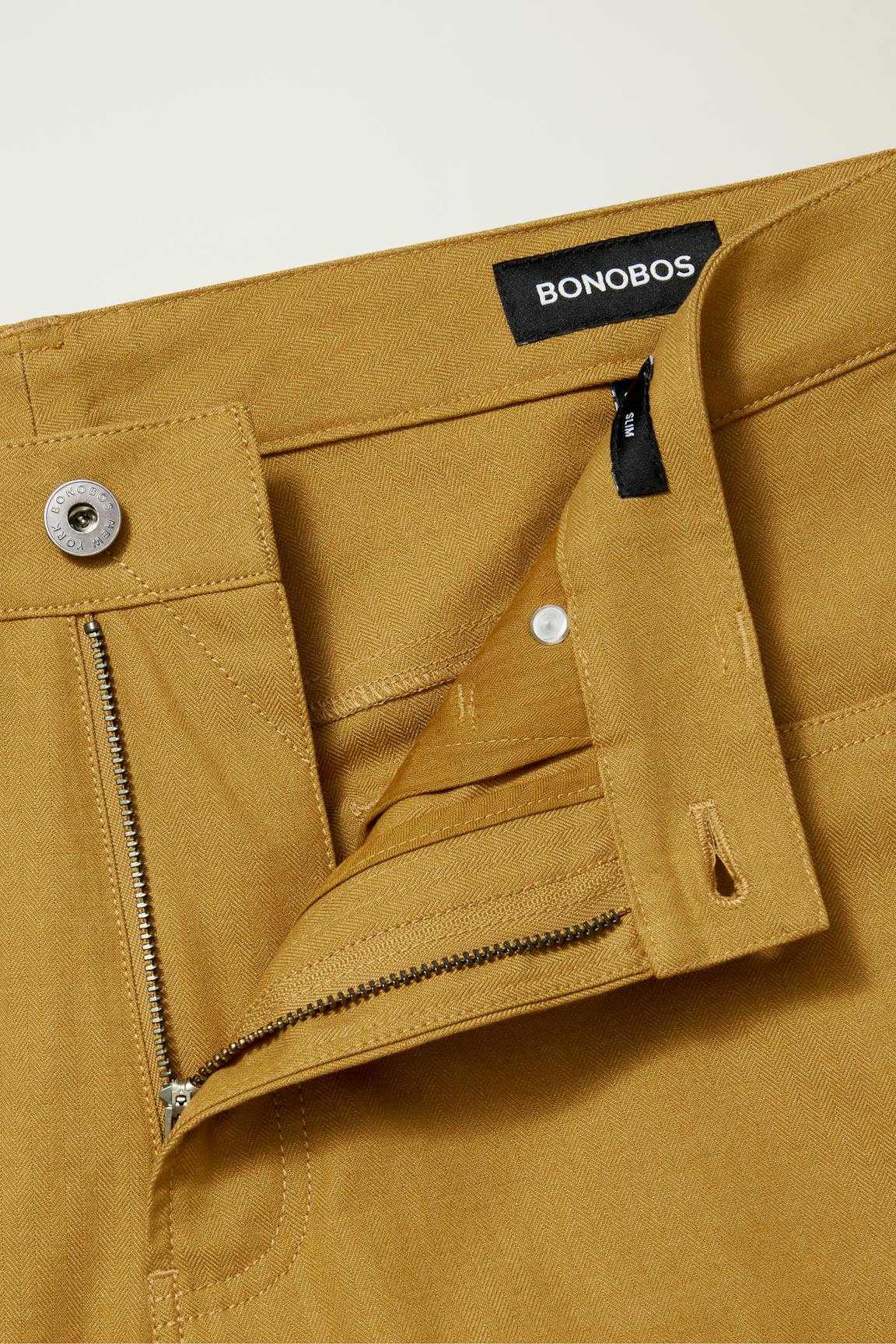 Bonobos Herringbone 5-Pocket Pants