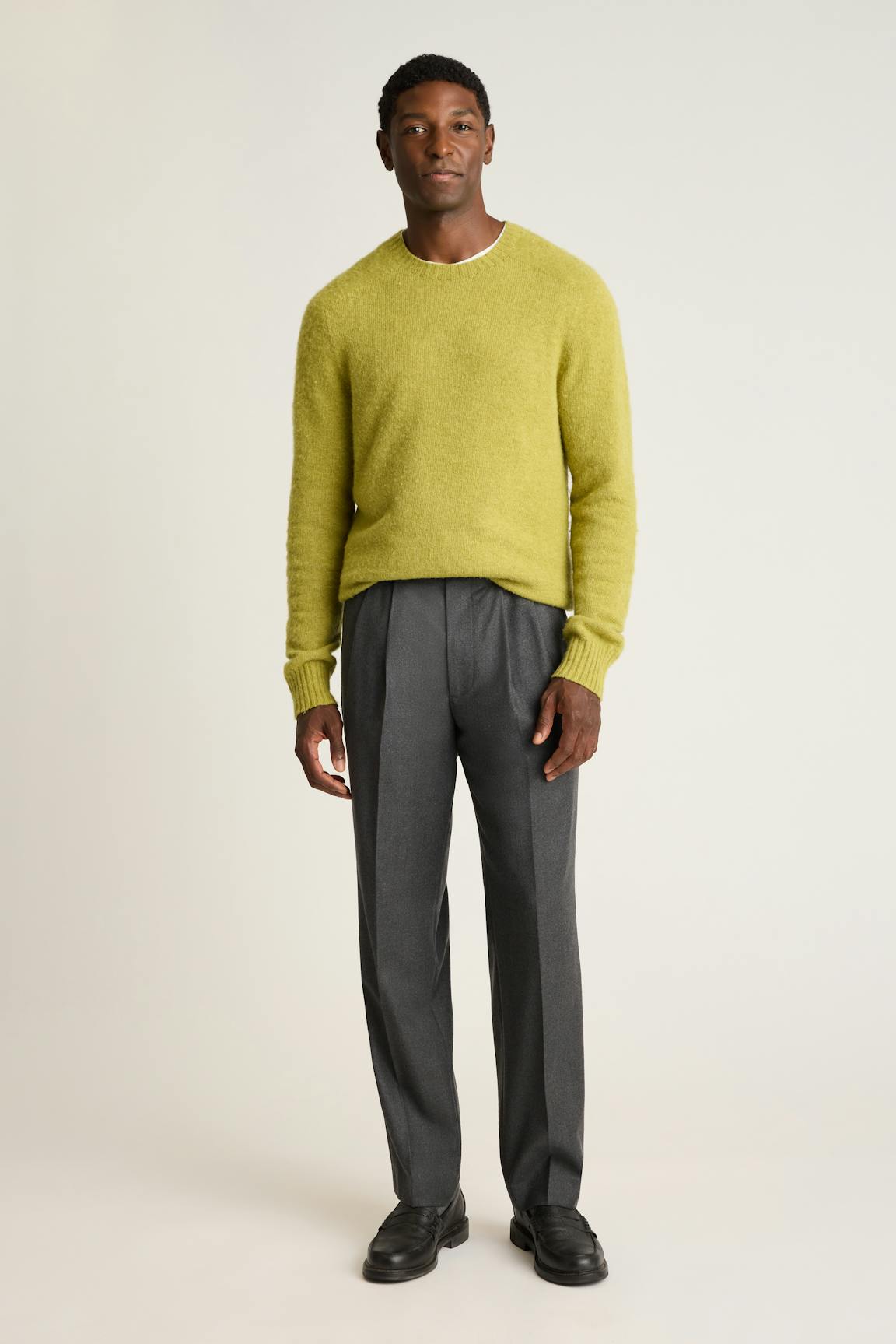 Bonobos Italian Pleated Wool Trouser