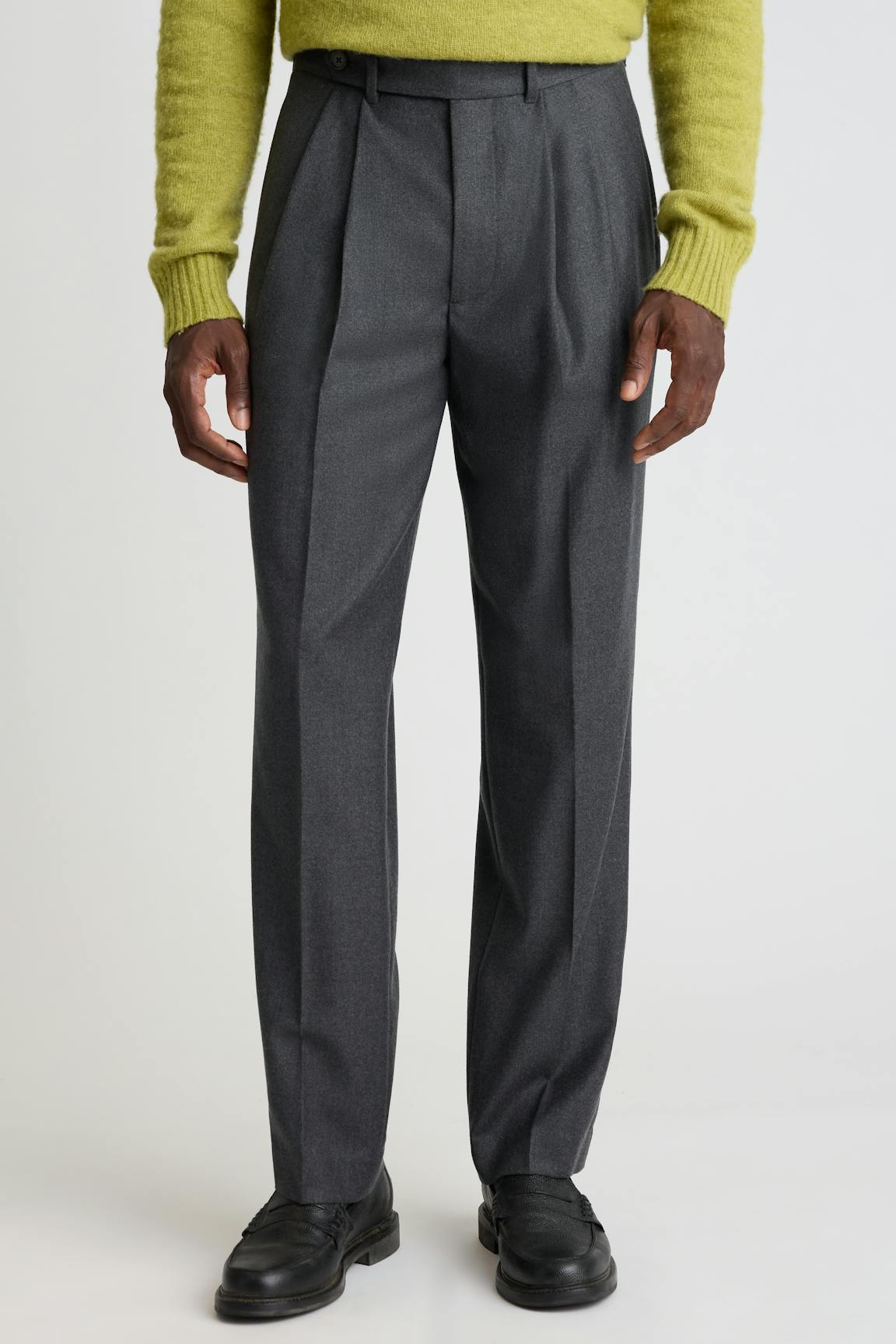 Bonobos Italian Pleated Wool Trouser