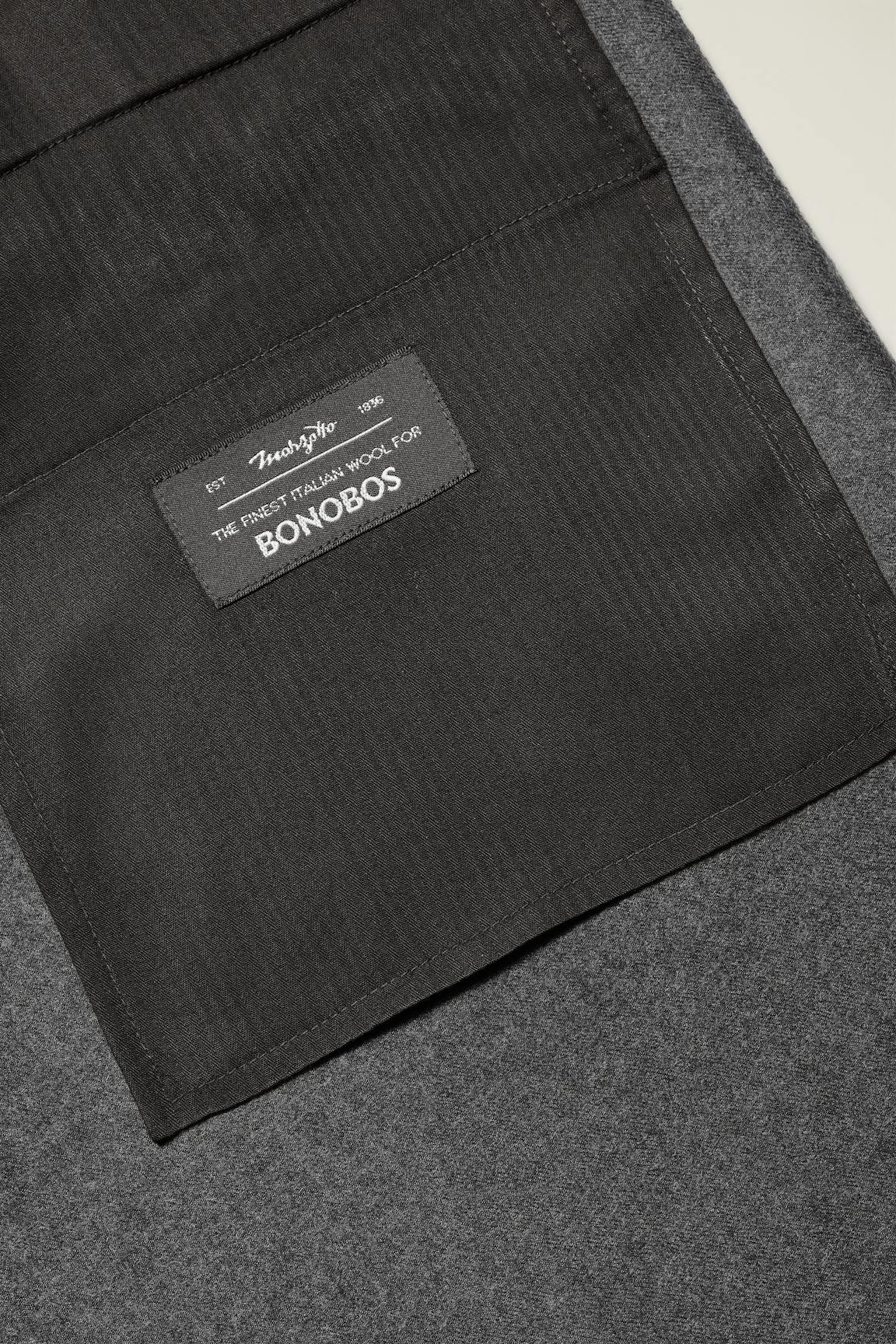 Bonobos Italian Pleated Wool Trouser