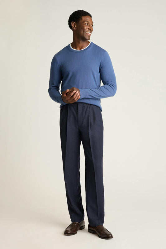 Bonobos Italian Pleated Wool Trouser