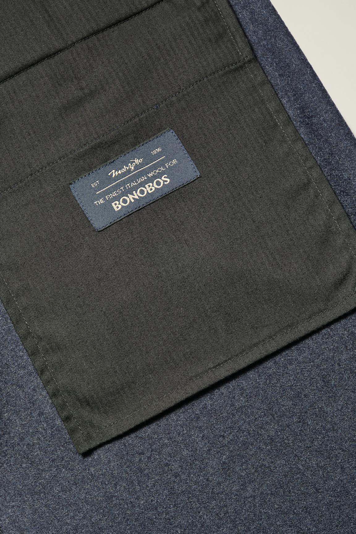 Bonobos Italian Pleated Wool Trouser