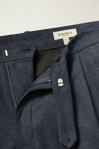 Bonobos Italian Pleated Wool Trouser