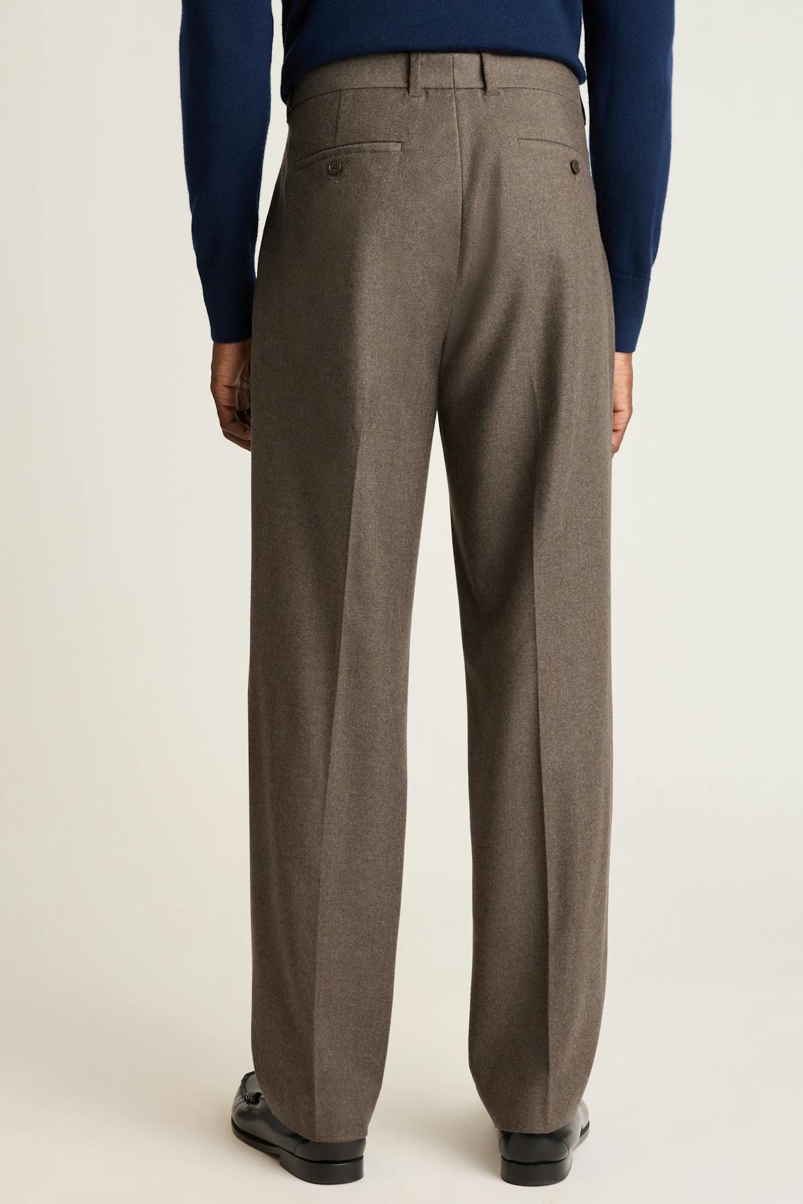 Bonobos Italian Pleated Wool Trouser