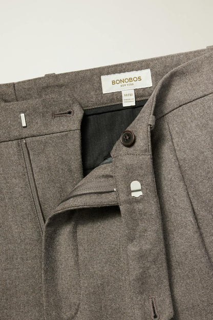Bonobos Italian Pleated Wool Trouser