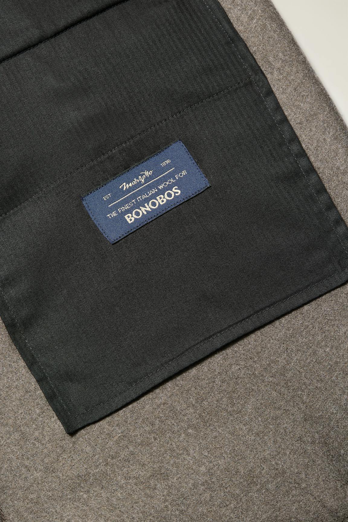 Bonobos Italian Pleated Wool Trouser