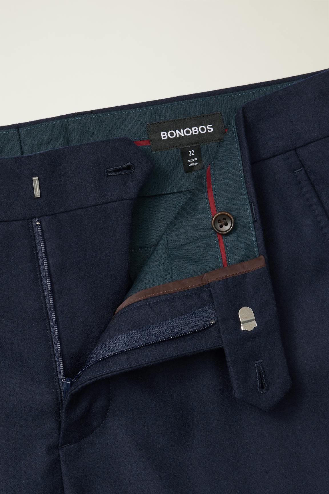 Bonobos Jetsetter Italian Brushed Wool Dress Pant
