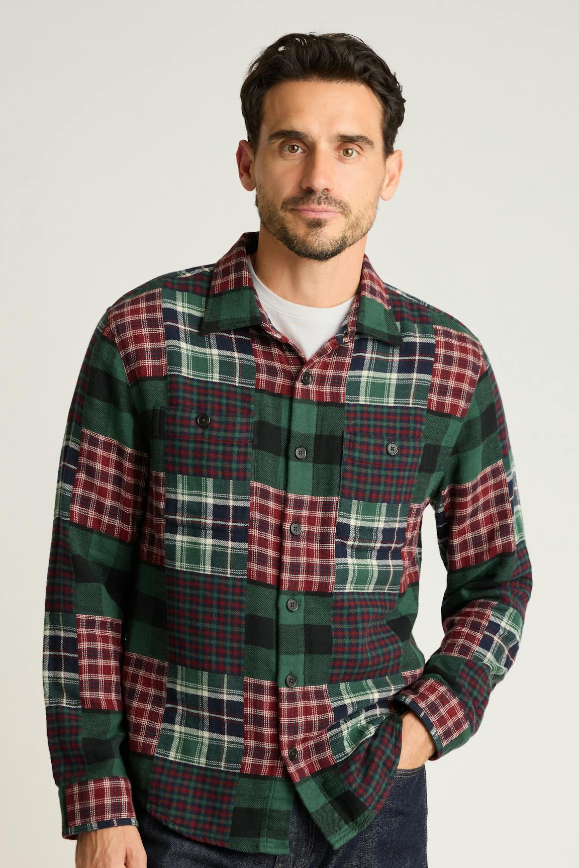 Bonobos Reveler Patchwork Shirt