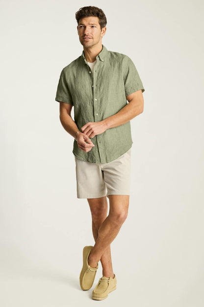 Bonobos Riviera Linen Short Sleeve Shirt