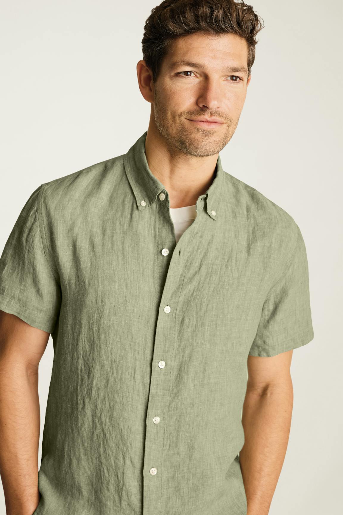 Bonobos Riviera Linen Short Sleeve Shirt