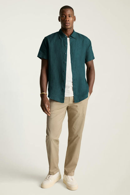 Bonobos Riviera Linen Short Sleeve Shirt