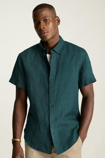 Bonobos Riviera Linen Short Sleeve Shirt