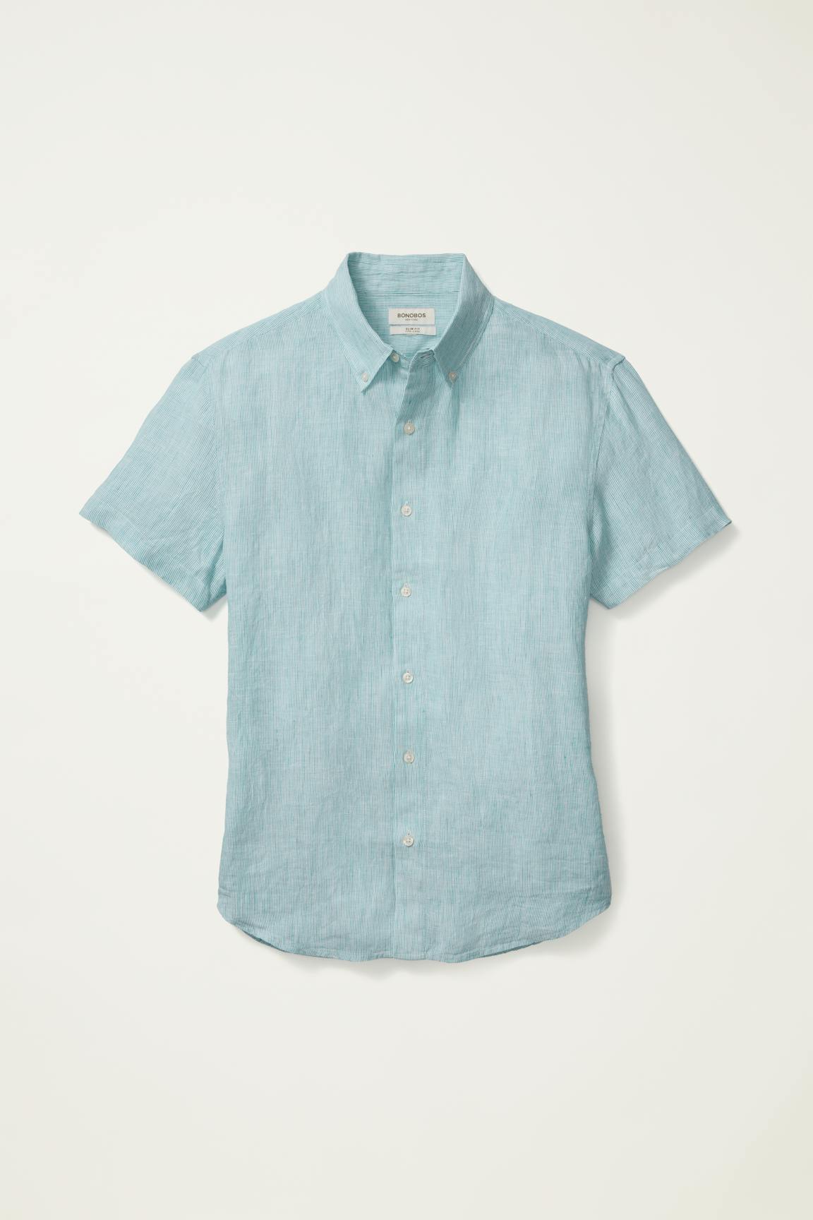 Bonobos Riviera Linen Short Sleeve Shirt