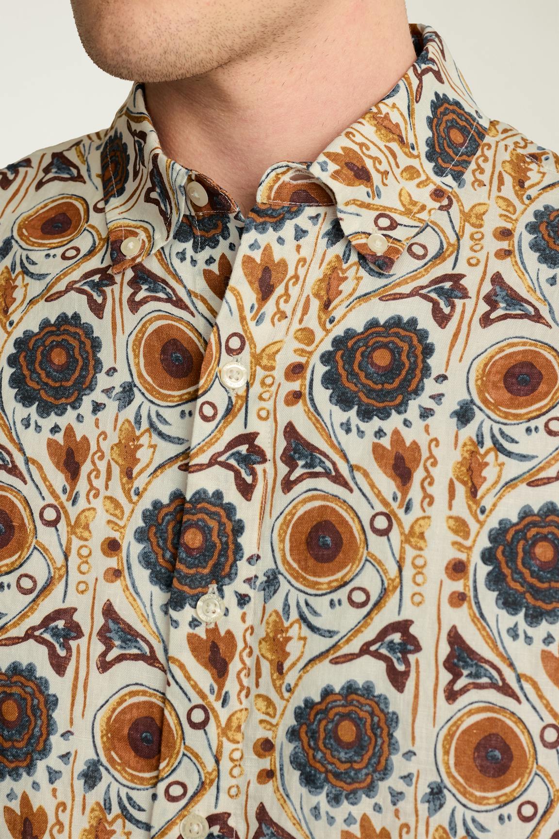 Bonobos Riviera Linen Short Sleeve Shirt