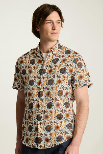Bonobos Riviera Linen Short Sleeve Shirt