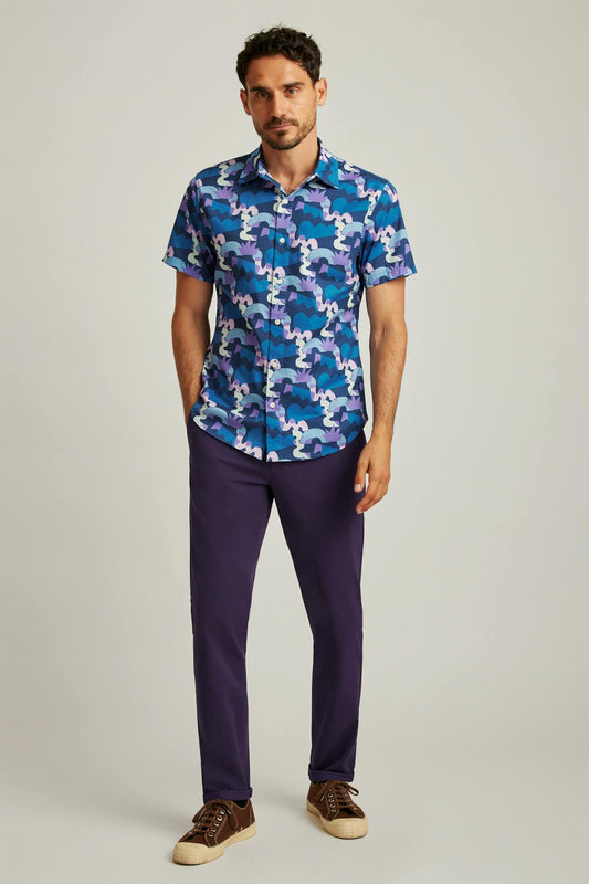 Bonobos Will Bryant X Bonobos Stretch Riviera Short Sleeve Shirt
