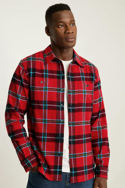 Bonobos Fireside Flannel Shirt