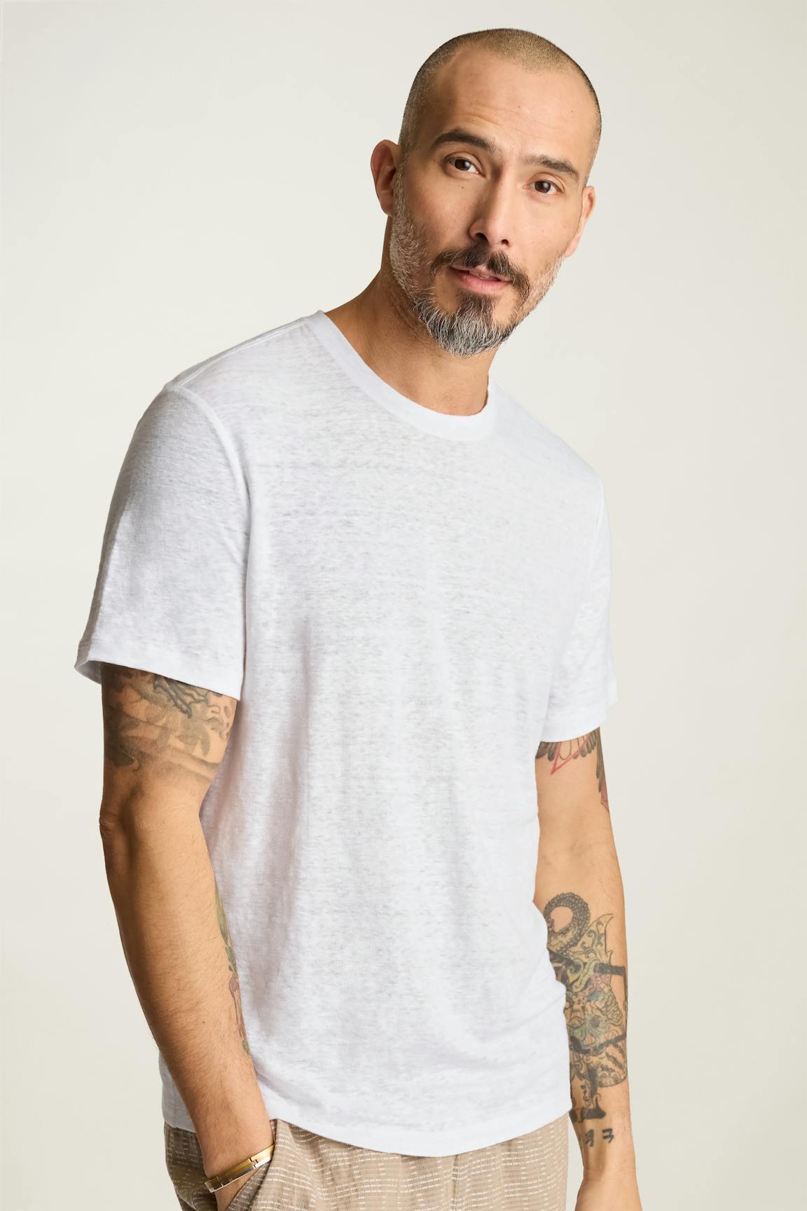 Bonobos Linen Crew Neck Tee