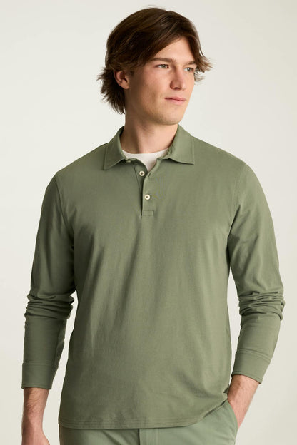Bonobos Organic Cotton Long Sleeve Polo
