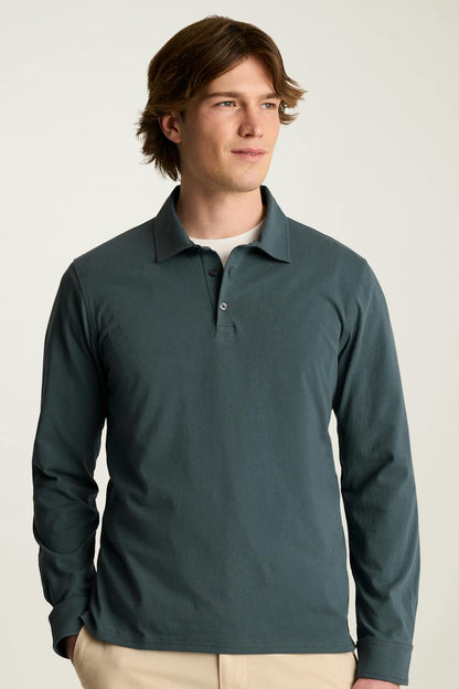 Bonobos Organic Cotton Long Sleeve Polo