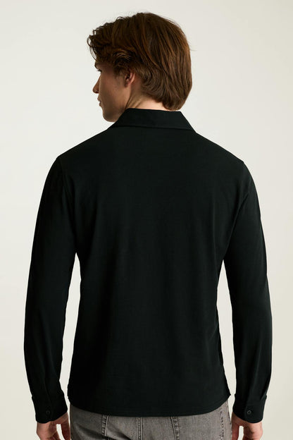 Bonobos Organic Cotton Long Sleeve Polo