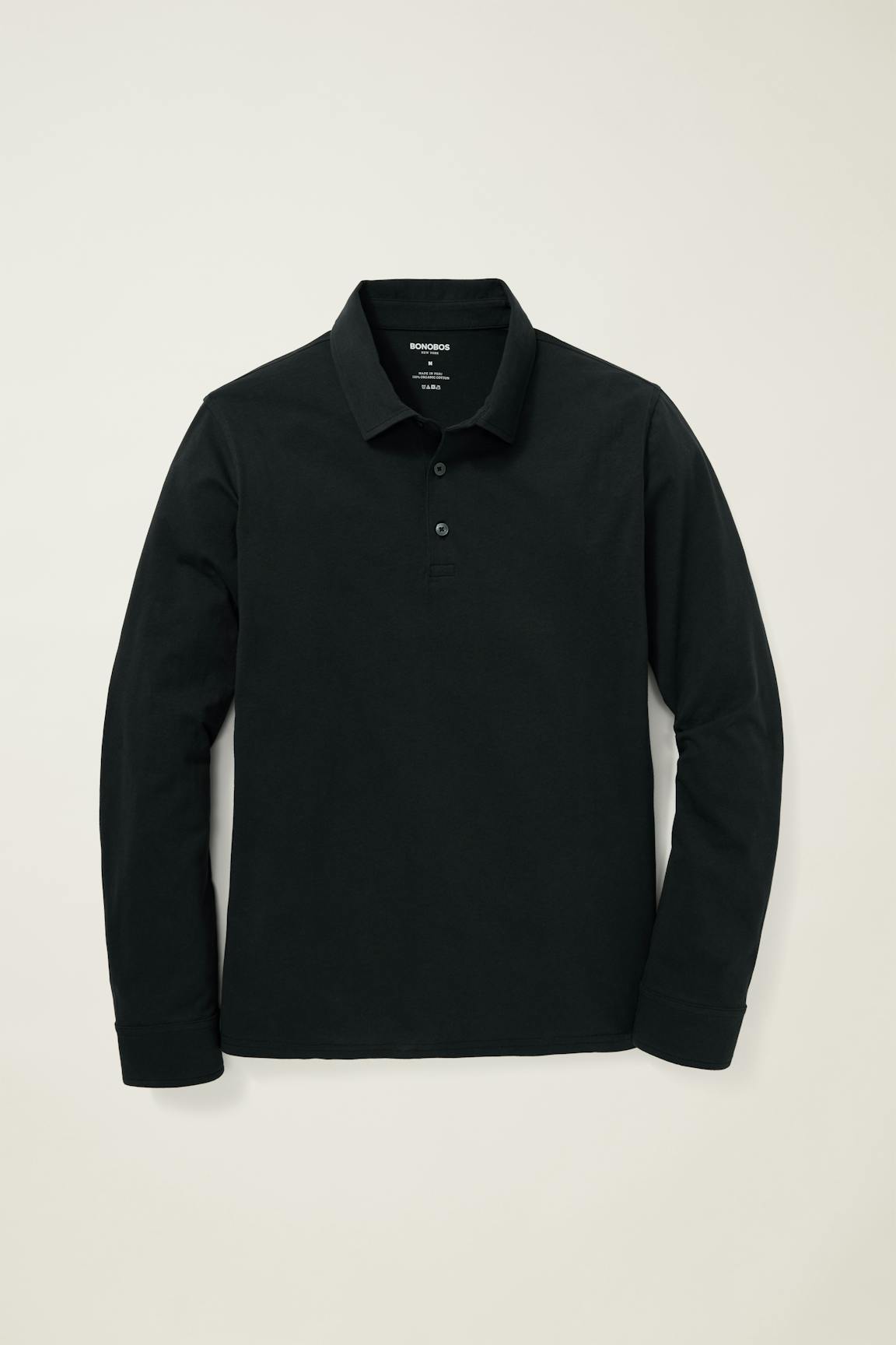 Bonobos Organic Cotton Long Sleeve Polo